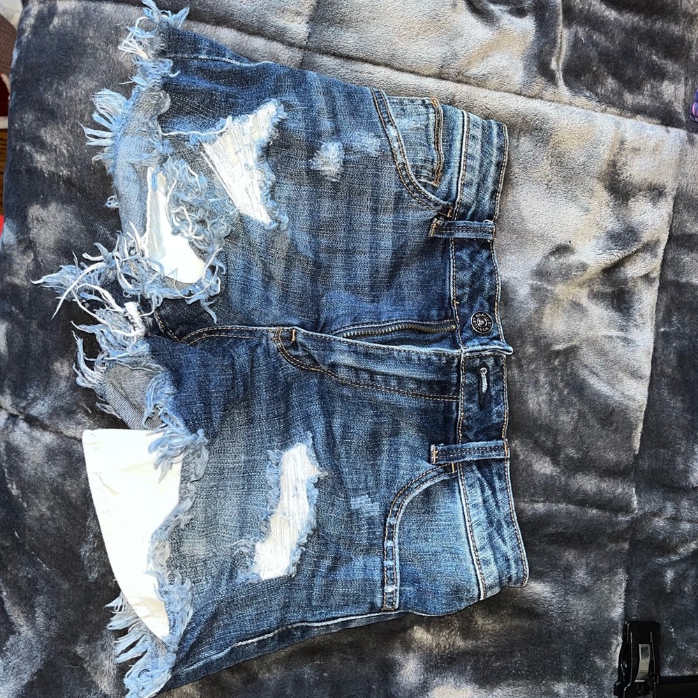 Jean shorts size xs